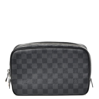 Louis Vuitton Damier Graphite Toilet Pouch GM 1 of 8