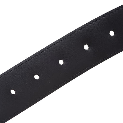 Louis Vuitton Damier Graphite Calfskin Belt 85 34 Black 3 of 8