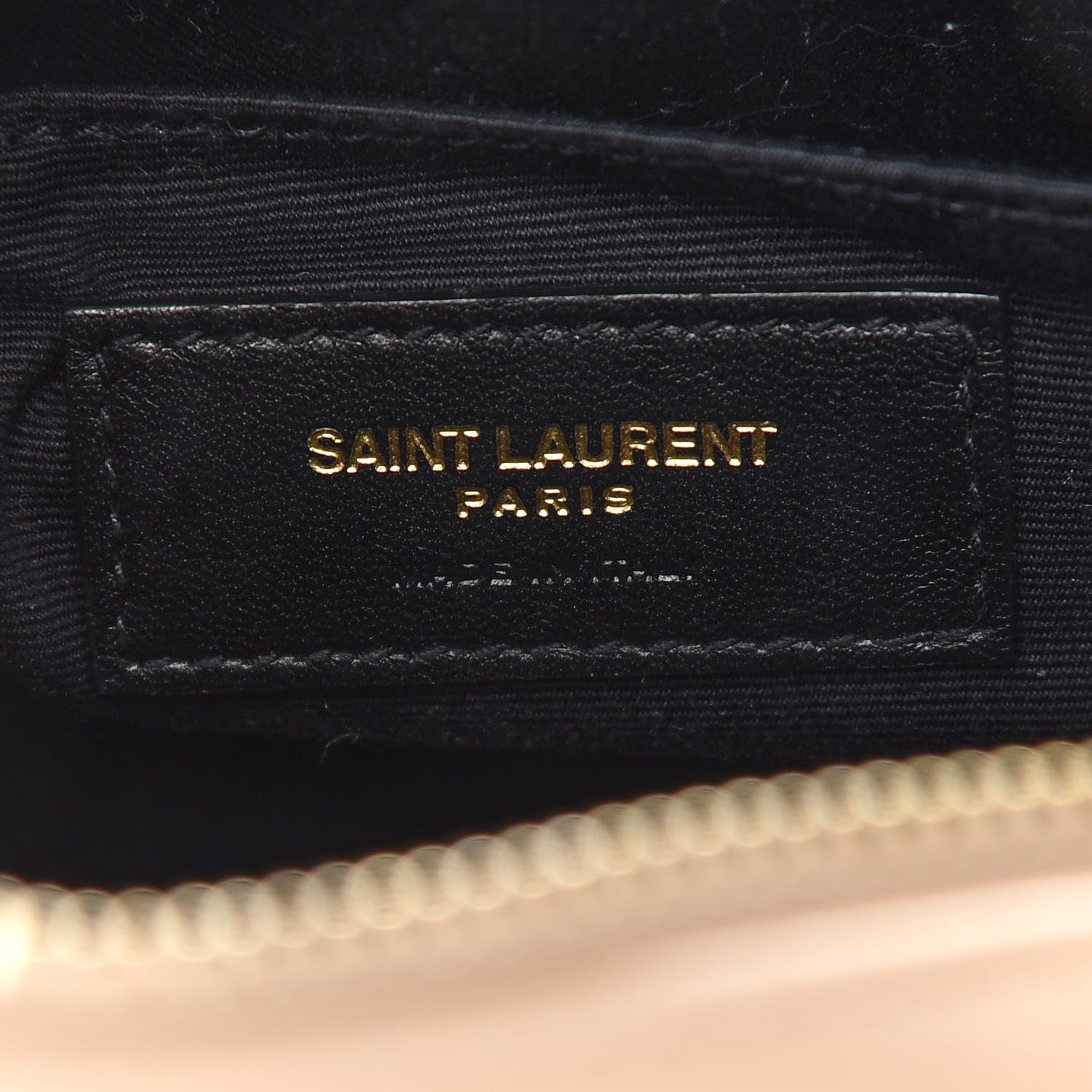 Saint Laurent Calfskin Matelasse Monogram Lou Belt Bag Dark Beige 6 of 11
