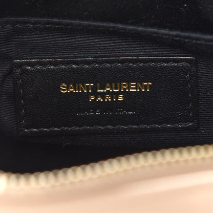 Saint Laurent Calfskin Matelasse Monogram Lou Belt Bag Dark Beige 6 of 11