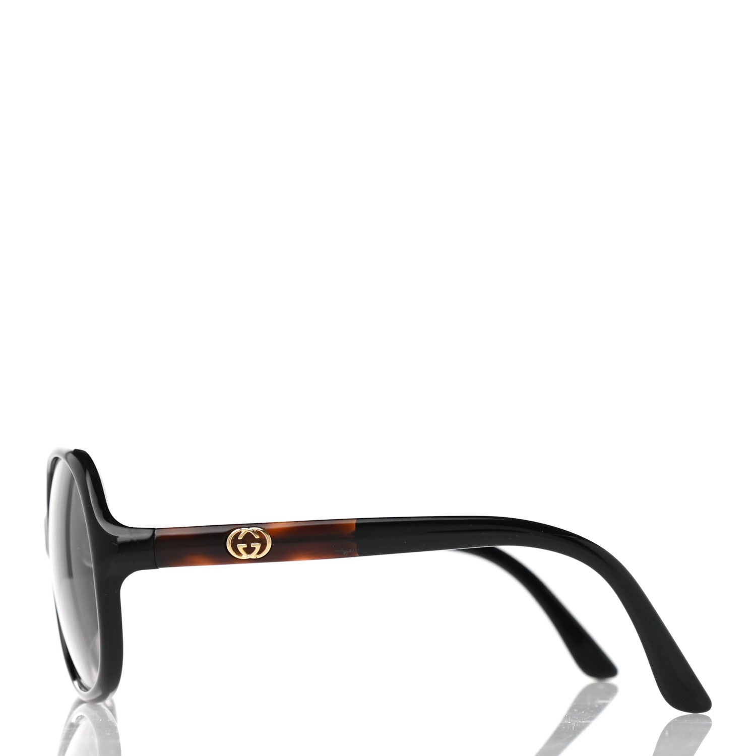 Gucci Acetate Round GG Sunglasses GG3620/F/S Black 3 of 8