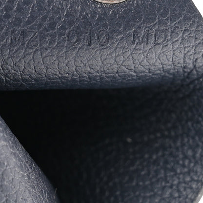Hermes Evercolor Calvi Card Case Bleu Nuit 7 of 8