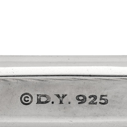 David Yurman Sterling Silver Diamond Lexington Barrel Ring 49 5 5 of 5