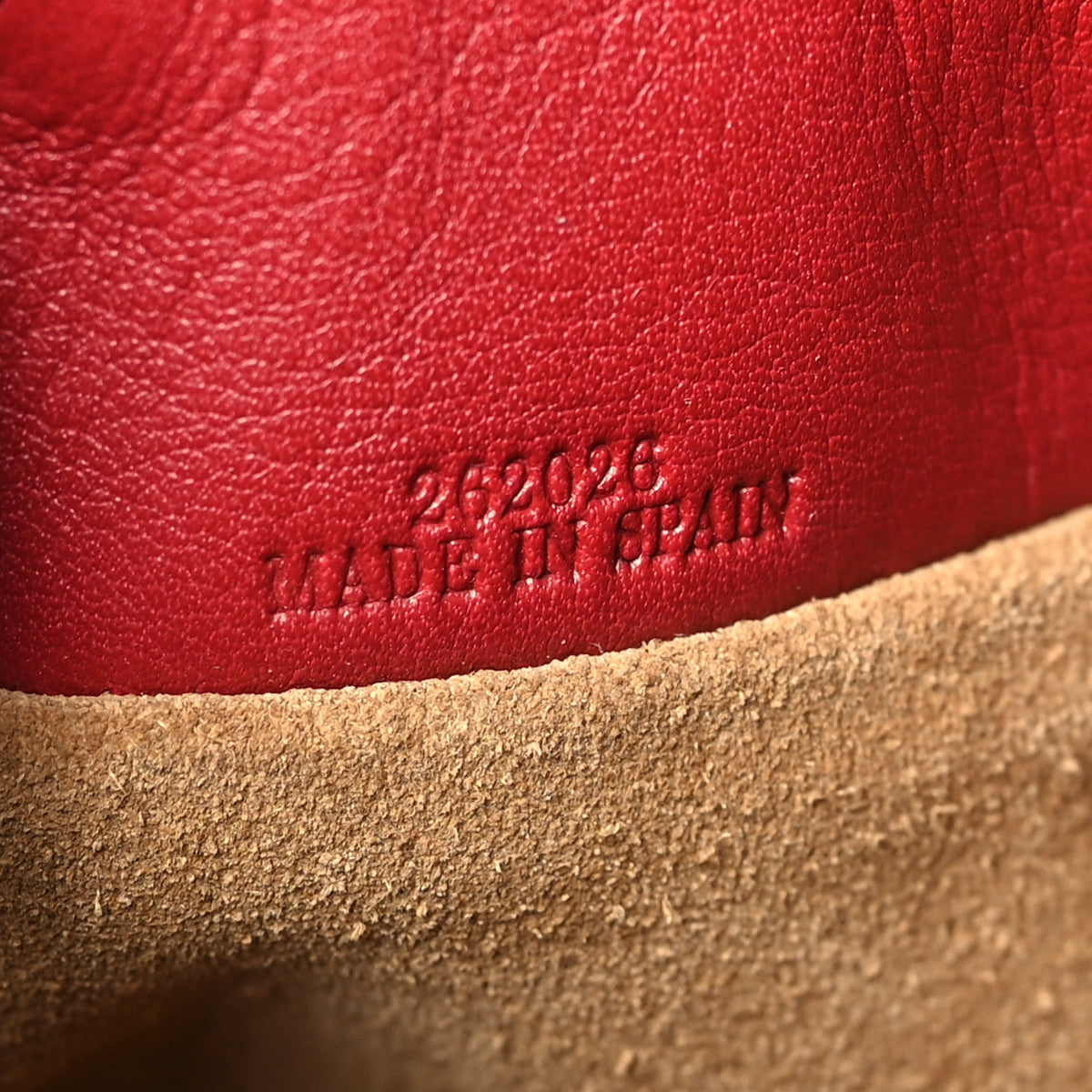 Calfskin Mini Flamenco Knot Clutch Red
