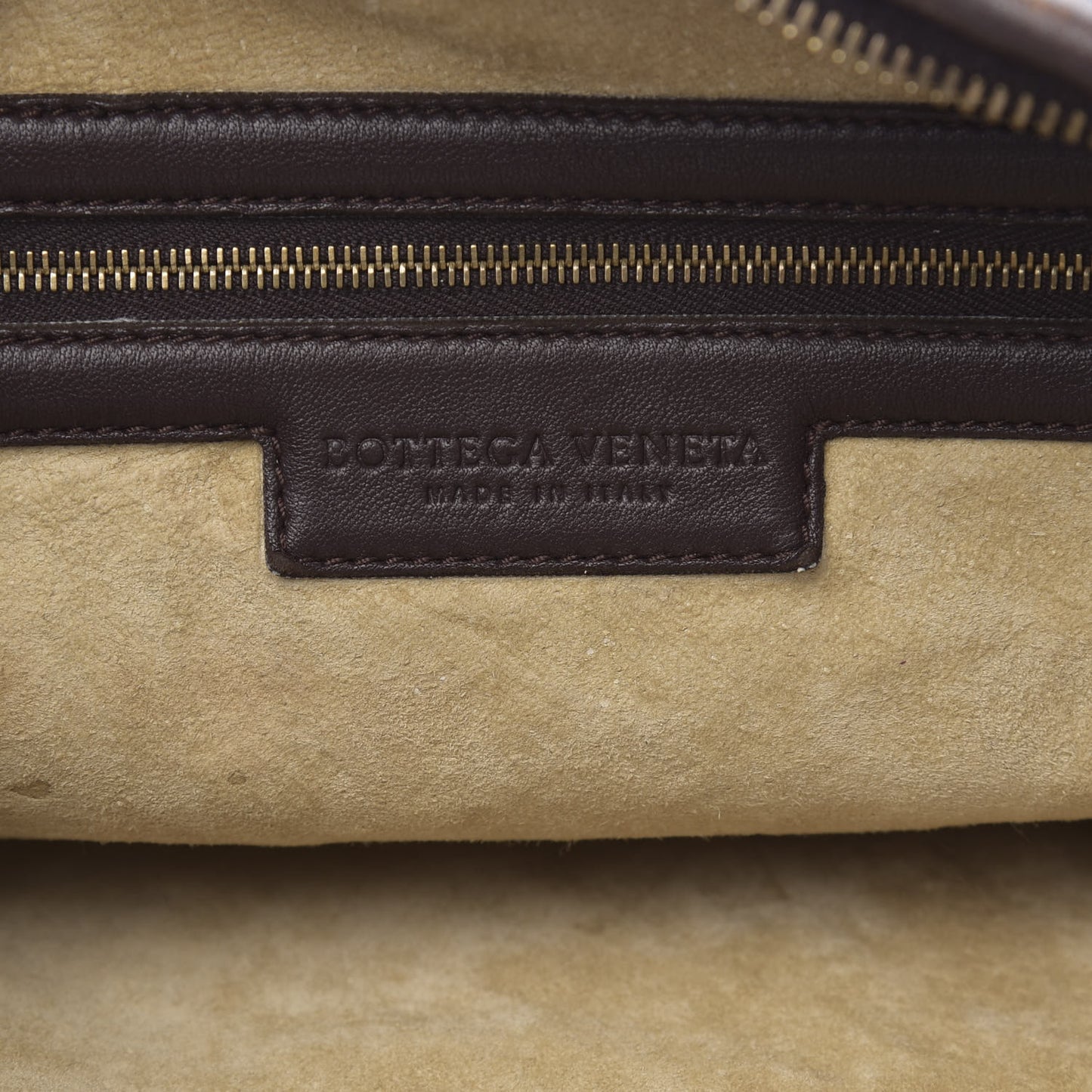 Nappa Intrecciato Large Veneta Hobo Ebano