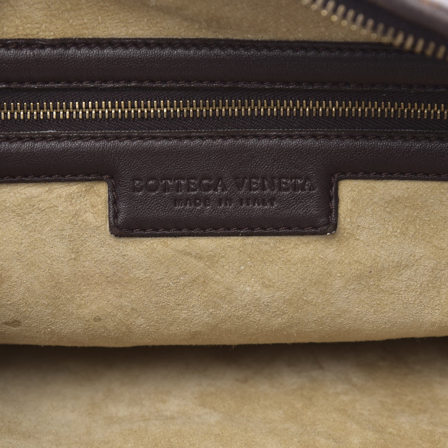 Bottega Veneta Nappa Intrecciato Large Veneta Hobo Ebano 6 of 15