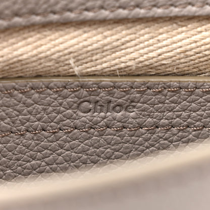 Chloe Calfskin Mini Marcie Round Crossbody Bag Cashmere Grey 6 of 12