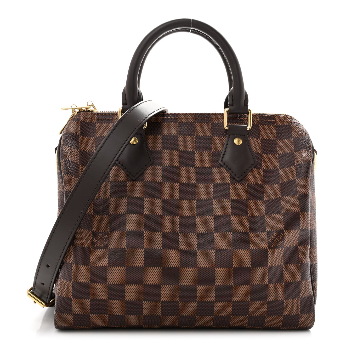 Damier Ebene Speedy Bandouliere 25