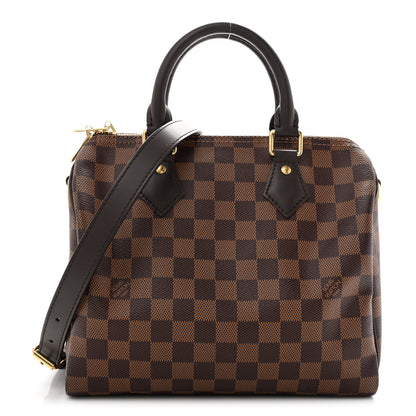Louis Vuitton Damier Ebene Speedy Bandouliere 25 1 of 12