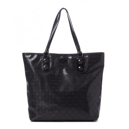 Gucci Imprime Monogram Studded Tote Black 1 of 8