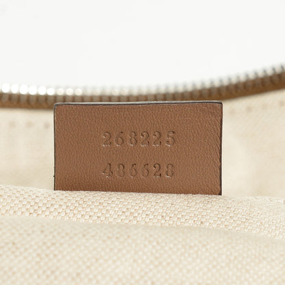 Gucci Deerskin Interlocking G Portfolio Clutch Maple 8 of 10