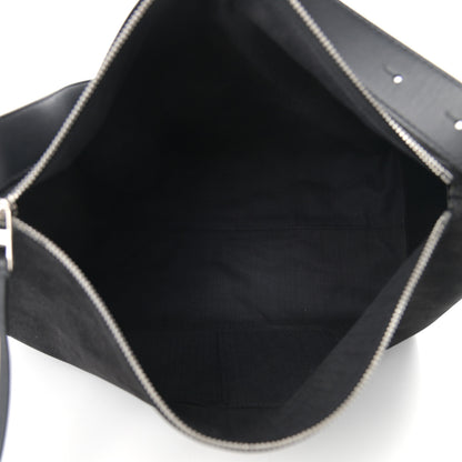 Loewe Nubuck Calfskin Berlingo Shoulder Bag Black 5 of 14