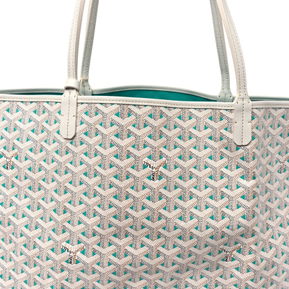Goyard Goyardine Saint Louis Claire Voie GM White Opaline 5 of 9