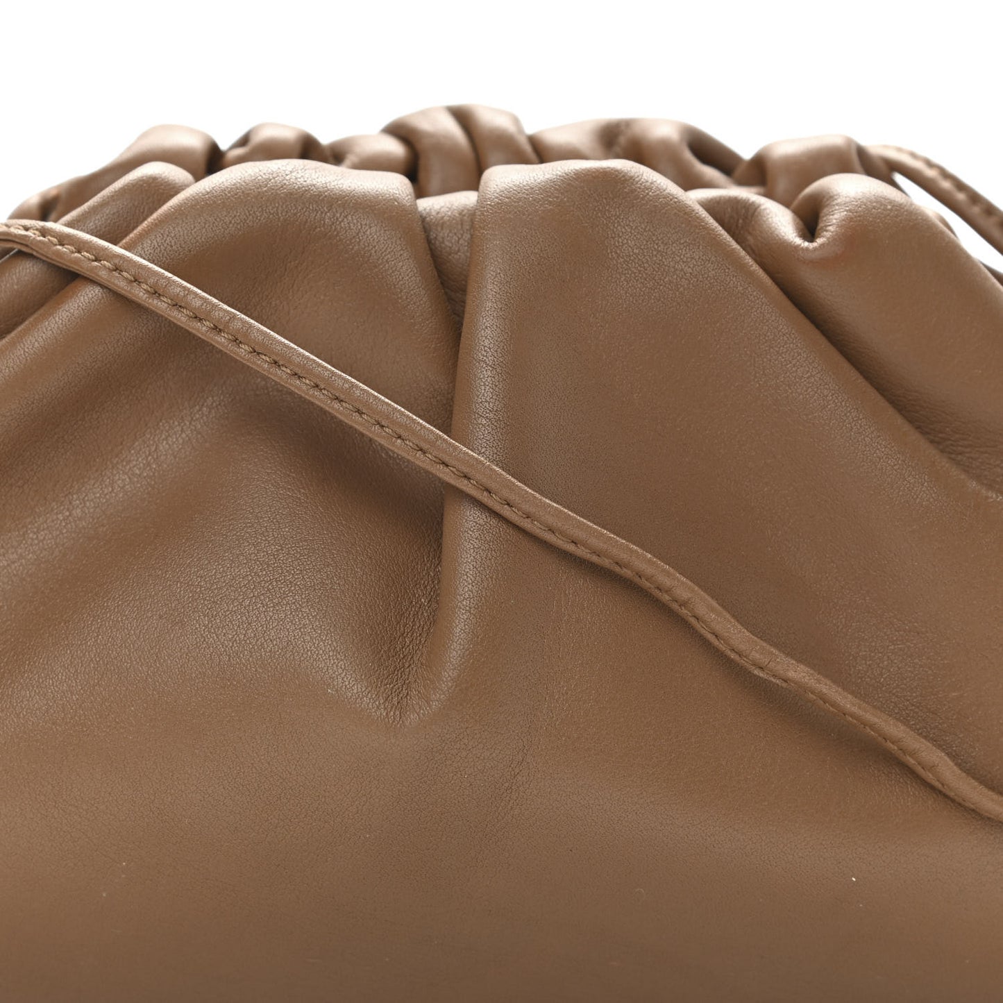 Butter Calfskin The Mini Pouch Cammello