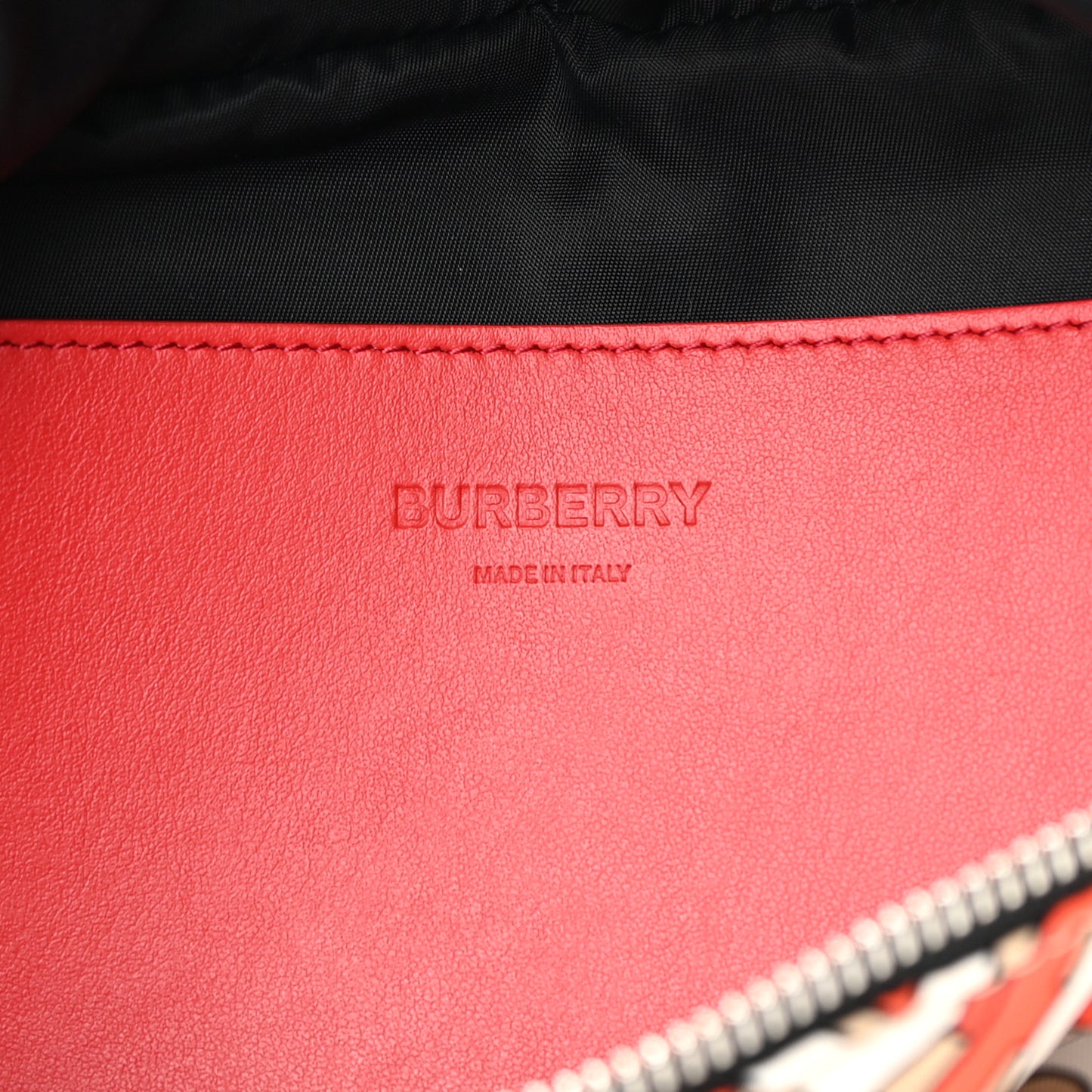 Nylon Monogram TB Sonny Bum Bag Vermillion