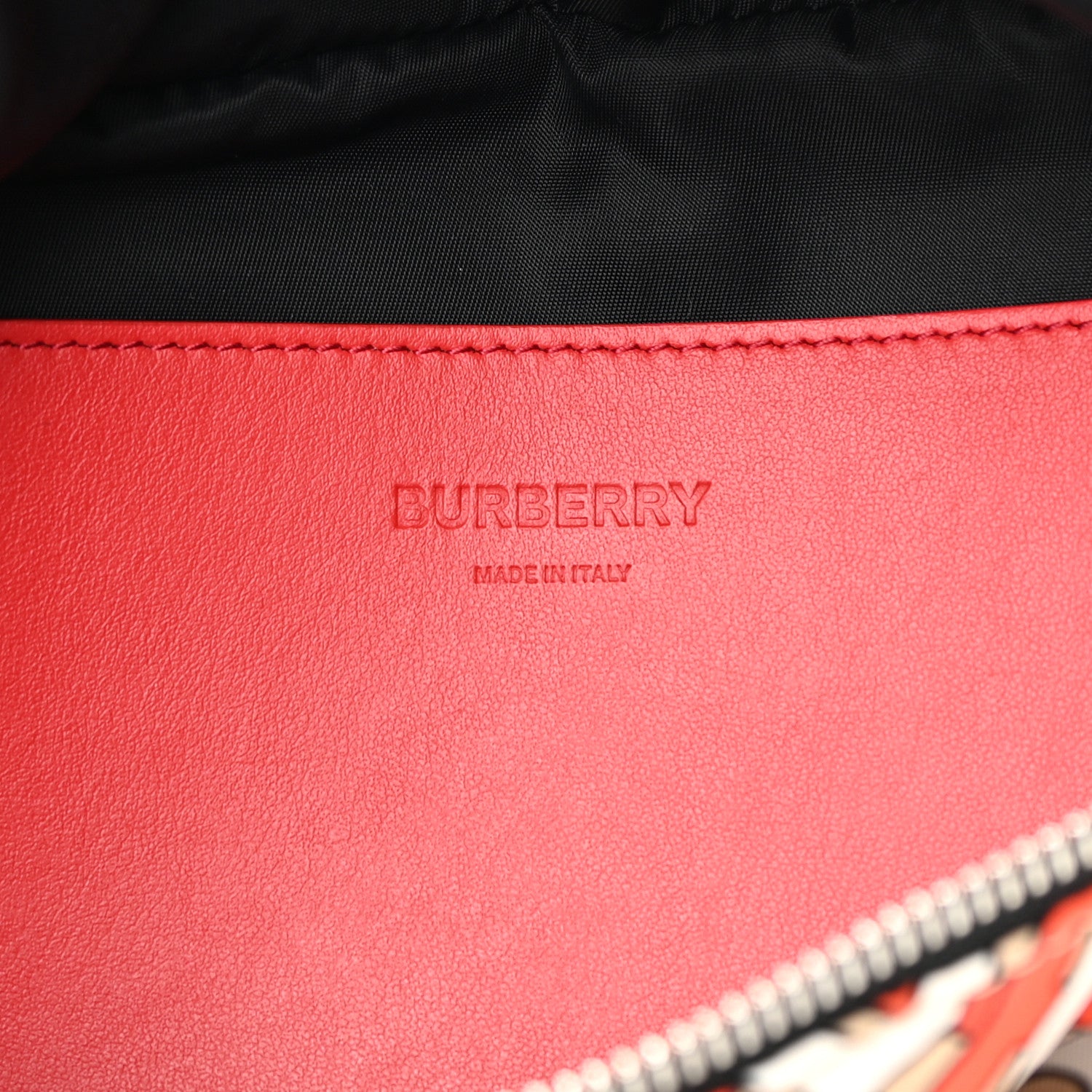 Burberry Nylon Monogram TB Sonny Bum Bag Vermillion 6 of 11