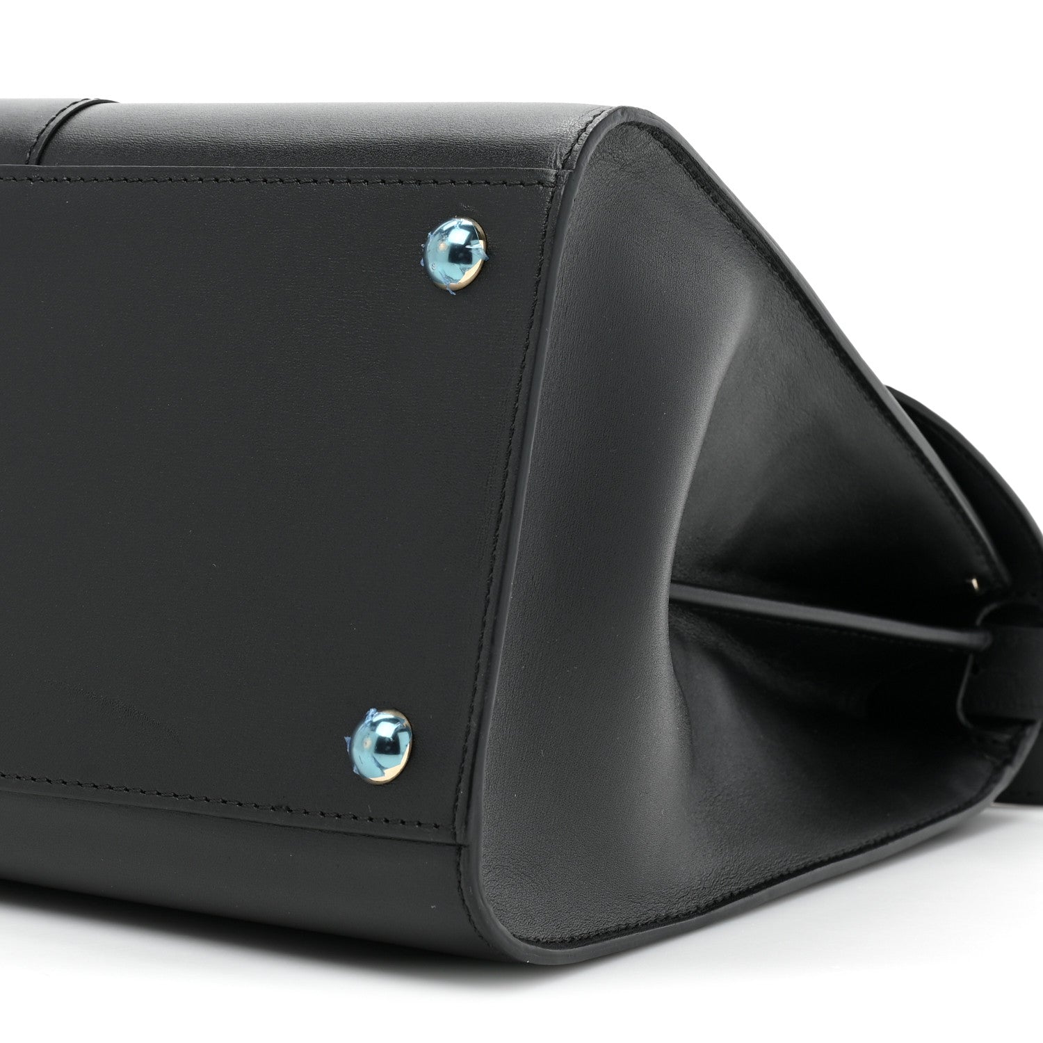 Delvaux Box Calfskin MM Brillant Satchel Black 8 of 18