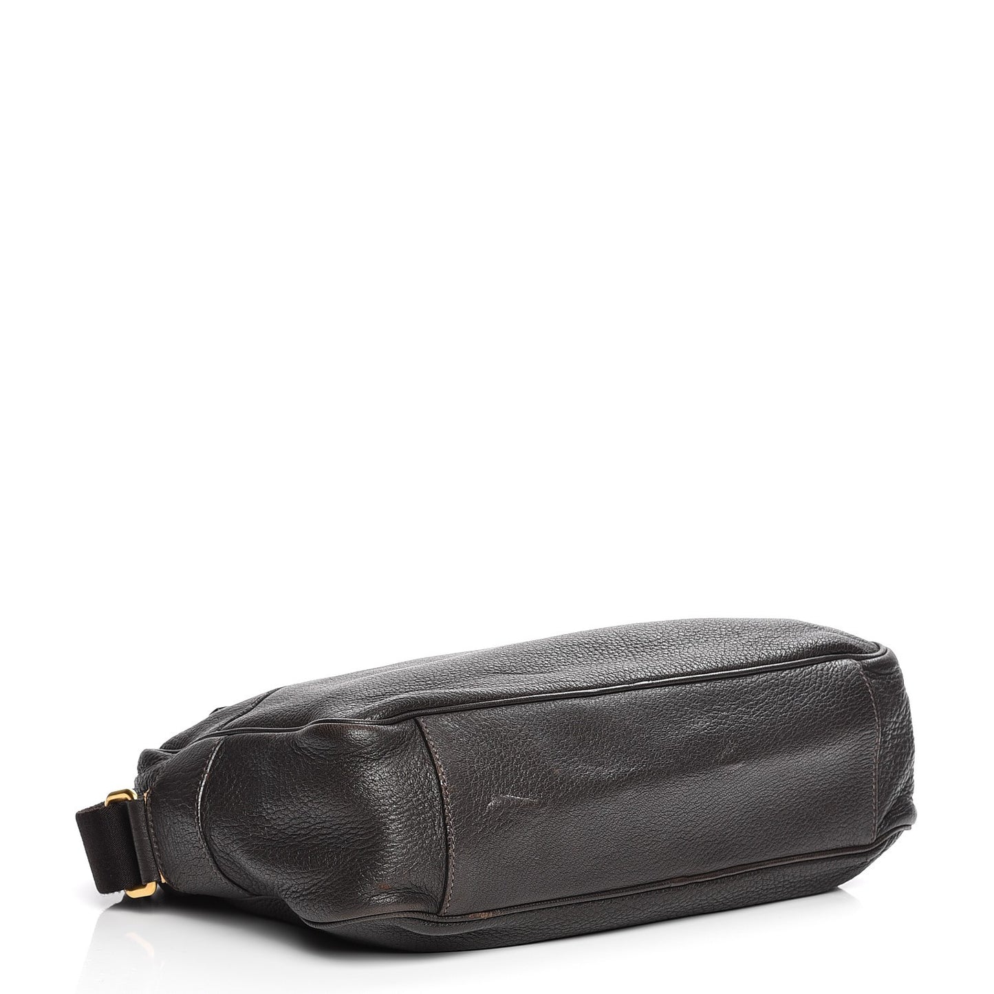 Cervo Deerskin Crossbody Dark Brown