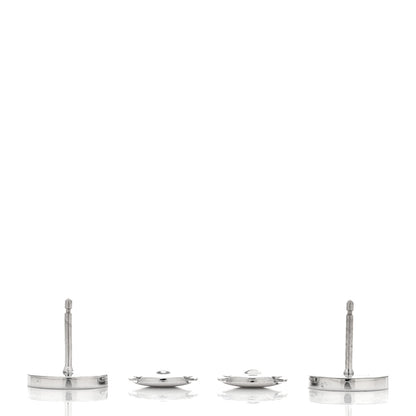 Bulgari 18K White Gold Black Onyx BVLGARI BVLGARI Stud Earrings 3 of 4