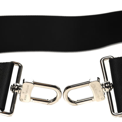 Louis Vuitton Canvas 50mm Adjustable Shoulder Strap Black 3 of 3