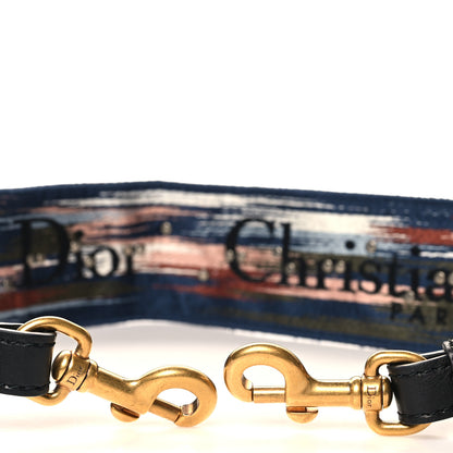 Christian Dior Canvas Embroidered Studded KaleiDiorscopic Shoulder Strap Multicolor 3 of 5