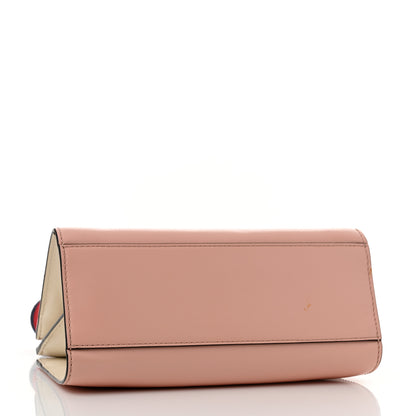 Gucci Nappa Bamboo Web Mini Nymphaea Top Handle Bag Perfect Pink Mystic White 4 of 15