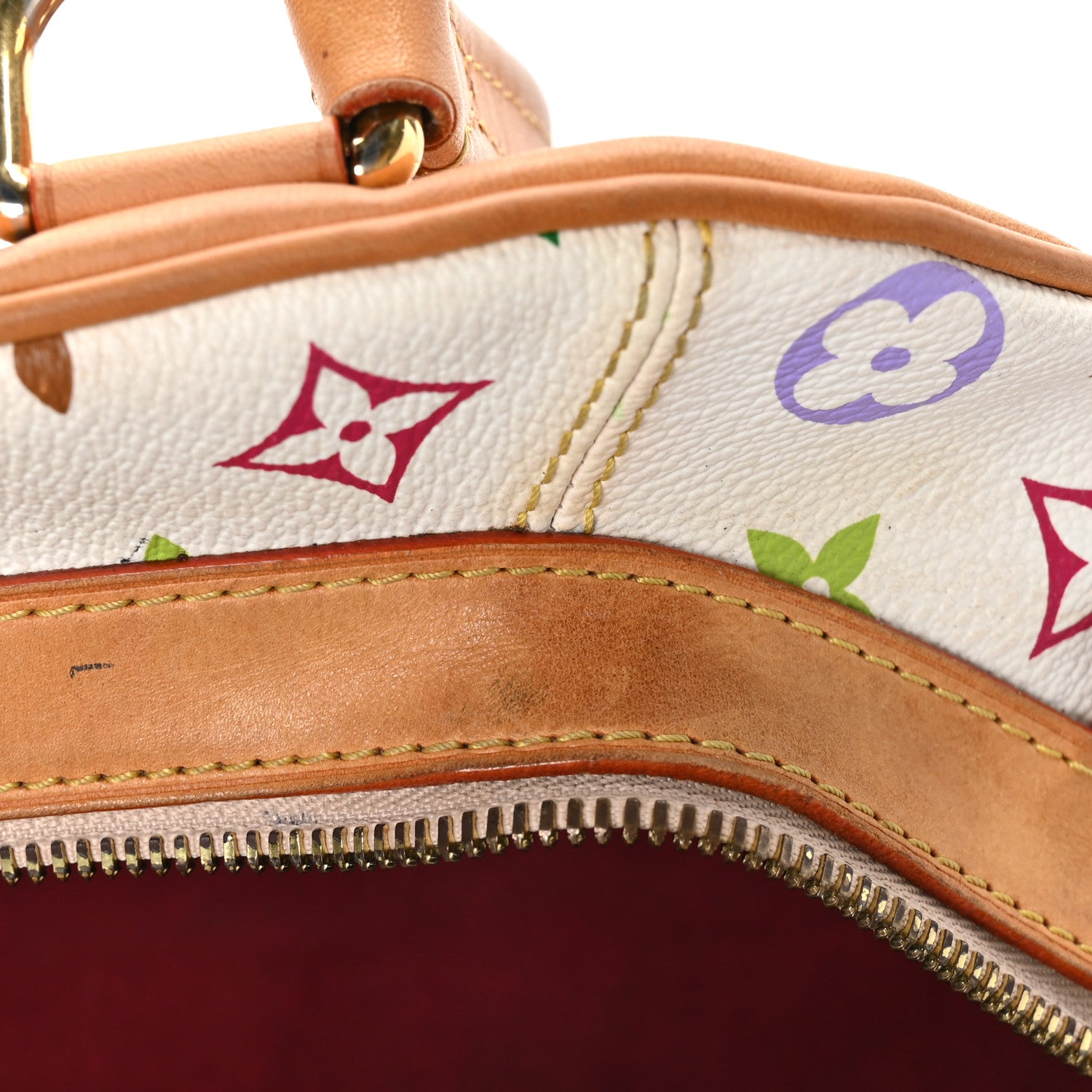Louis Vuitton Monogram Multicolor Claudia White 13 of 14