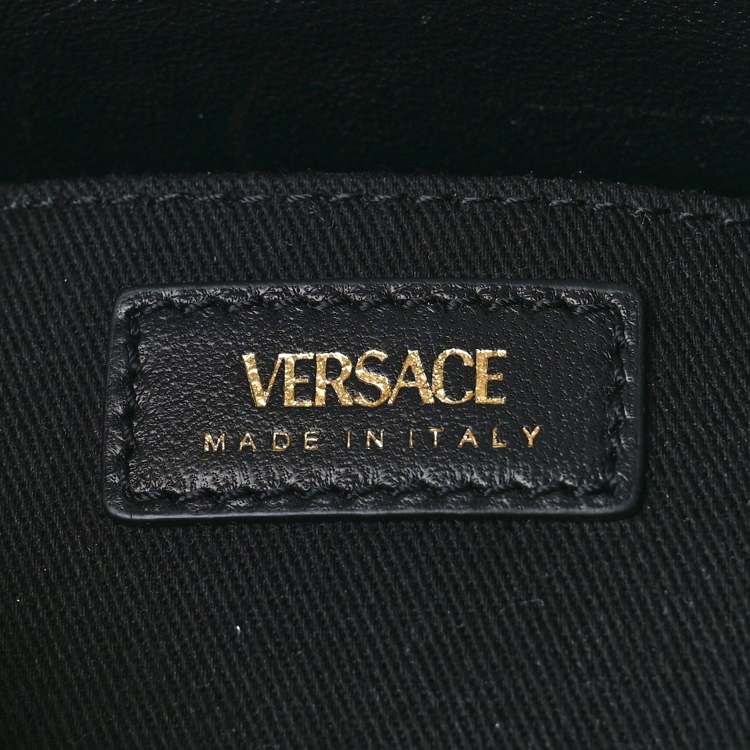 Versace Satin Crystal Embellished La Medusa Mini Hobo Bag Black Multicolor 6 of 8