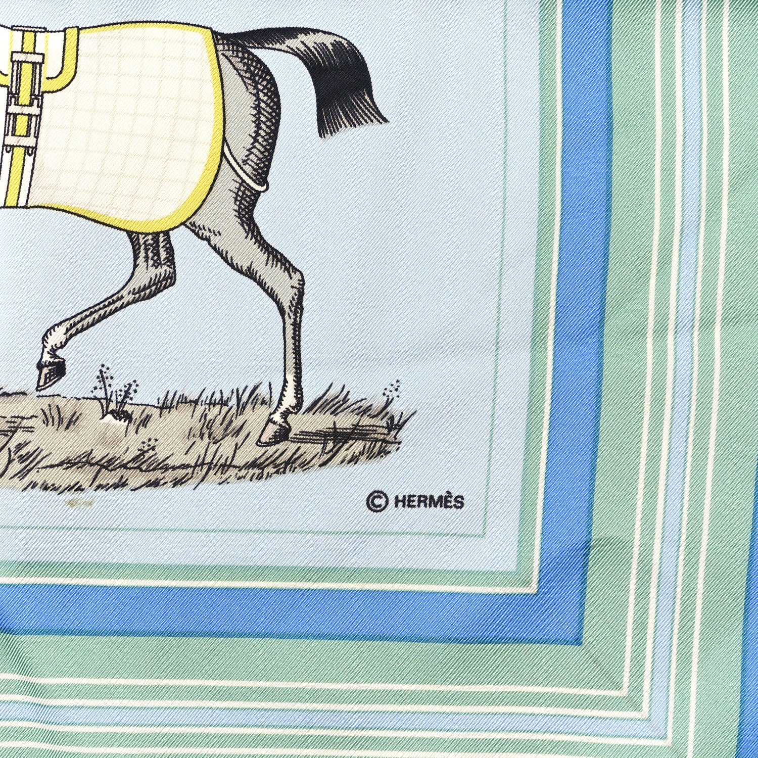 Hermes Silk Couvertures Et Tenues de Jour Scarf 90 2 of 5