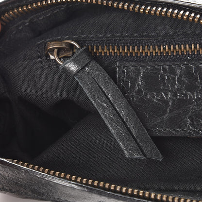 Balenciaga Chevre Classic Hardware Shoulder Bag Black 8 of 9