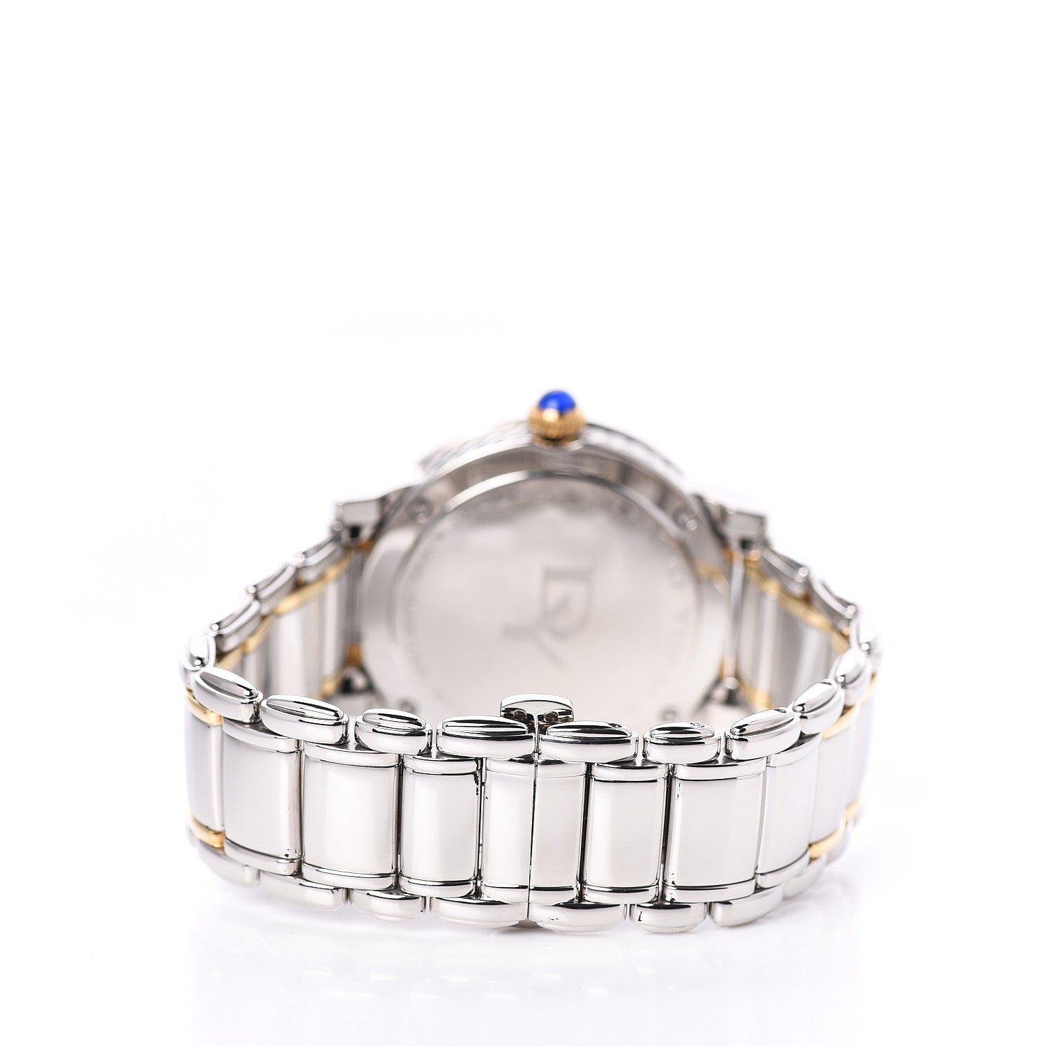 David Yurman Stainless Steel 18K Yellow Gold Diamond Mother of Pearl 30mm Classic Quartz Watch 4 of 7
