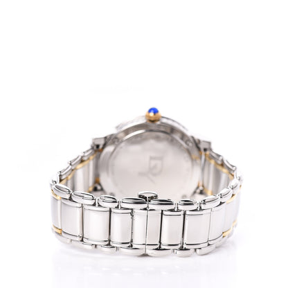 David Yurman Stainless Steel 18K Yellow Gold Diamond Mother of Pearl 30mm Classic Quartz Watch 4 of 7
