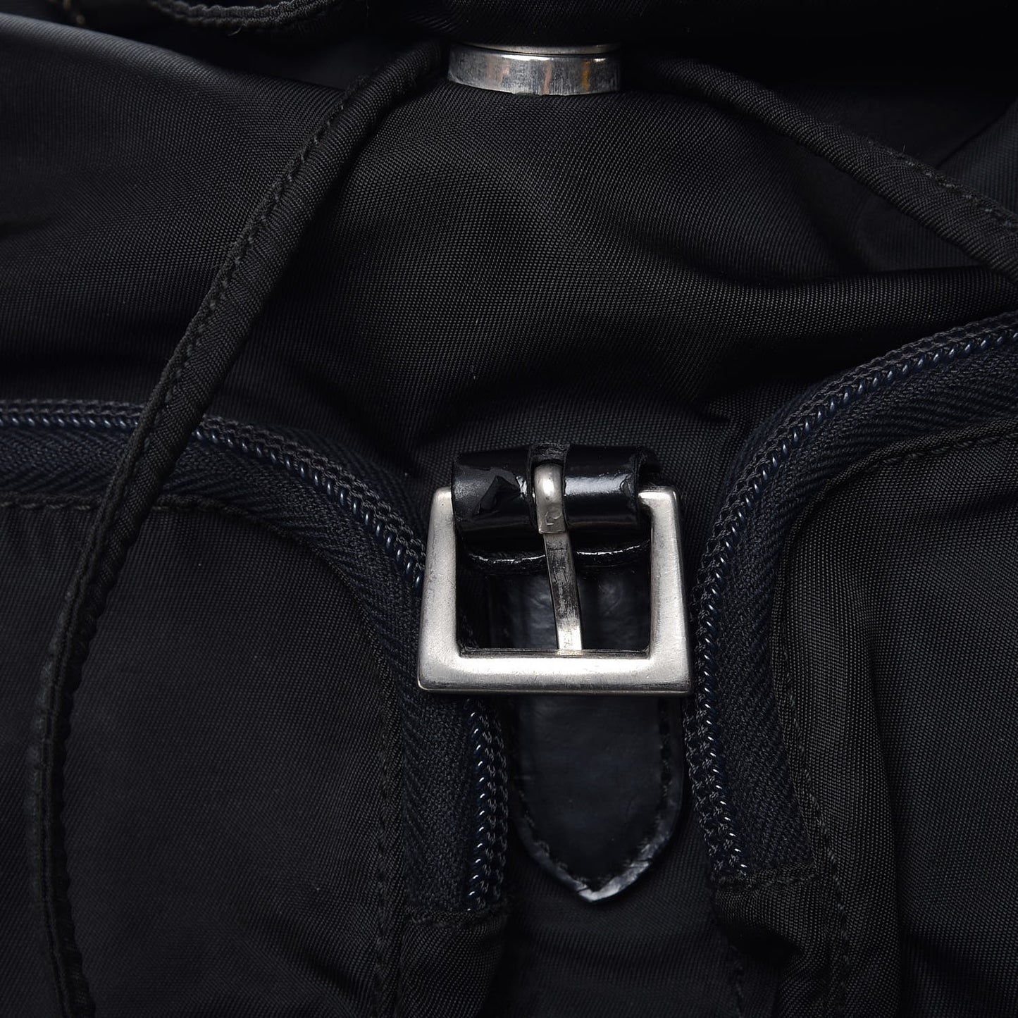 Tessuto Nylon Small Backpack Black