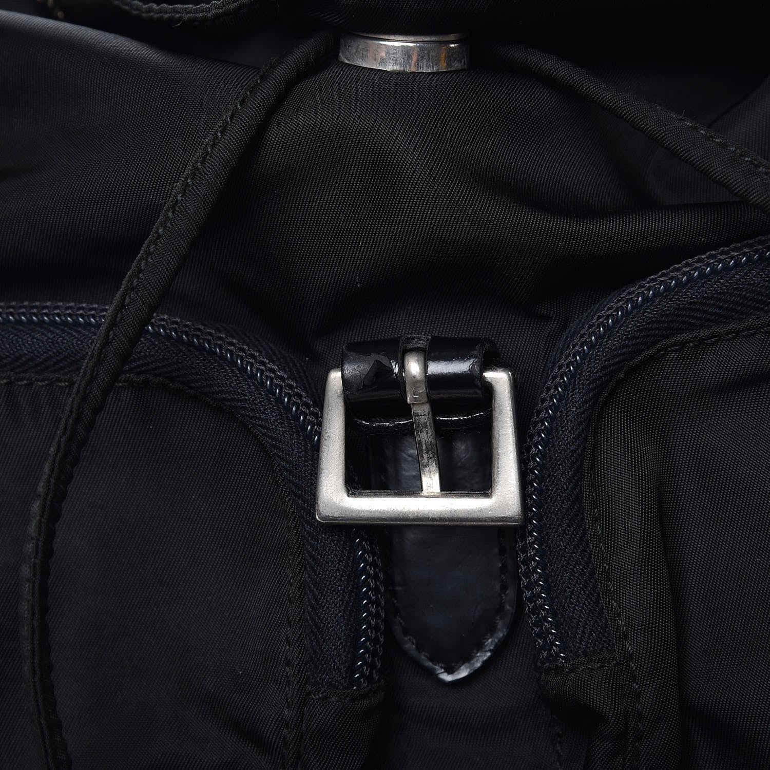 Prada Tessuto Nylon Small Backpack Black 10 of 11