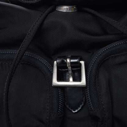 Prada Tessuto Nylon Small Backpack Black 10 of 11