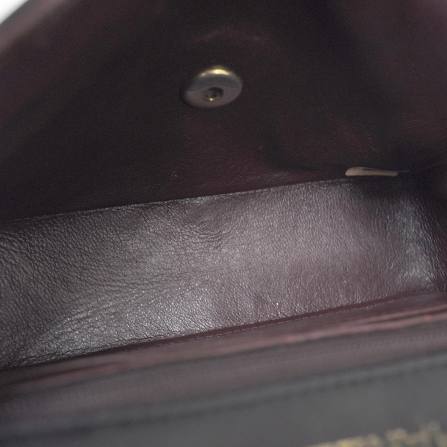 Lambskin Quilted Mini Flap Black GHW