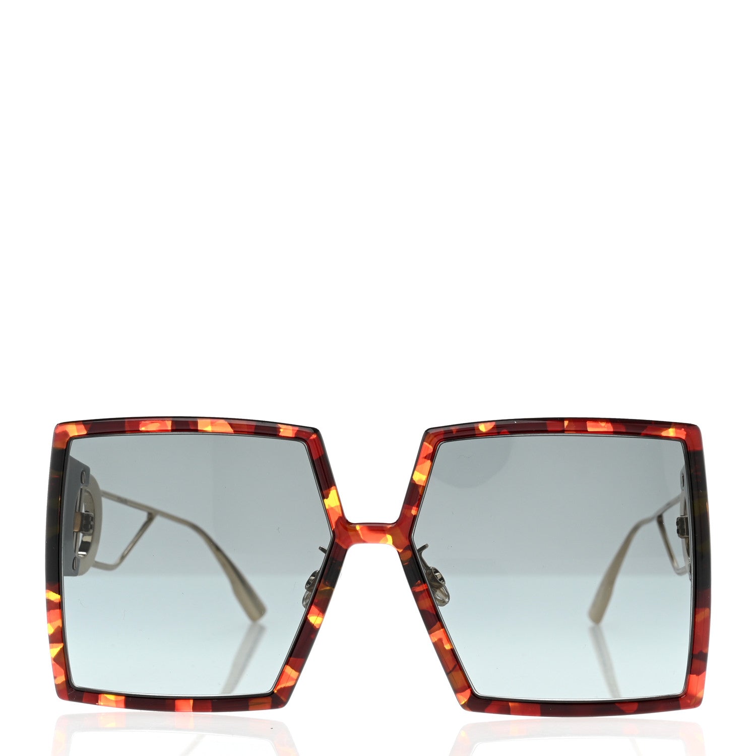 Christian Dior Square 30 Montaigne Sunglasses Tortoise 2 of 7