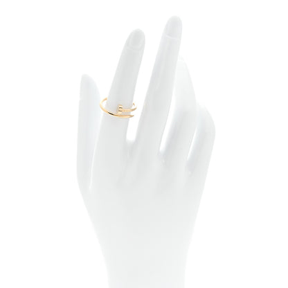 Cartier 18K Yellow Gold Small Juste Un Clou Ring 54 7 2 of 6