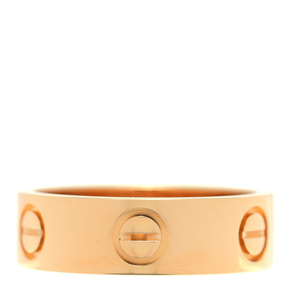 Cartier 18K Yellow Gold 5.5mm LOVE Ring 50 5.25 3 of 5