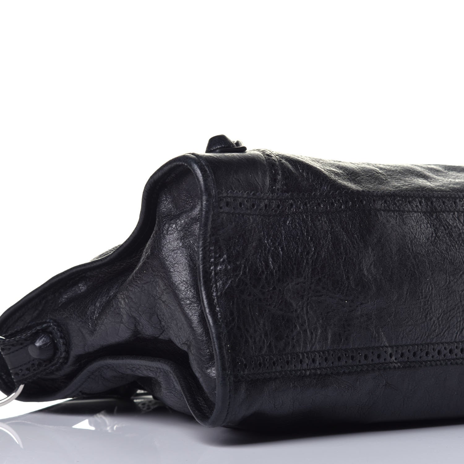 Balenciaga Agneau Giant Brogues Hardware City Black 9 of 10