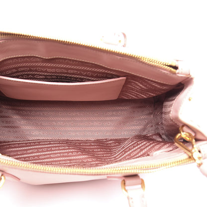 Prada Saffiano Small Galleria Double Zip Tote Orchidea 4 of 11