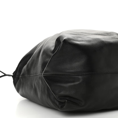 Saint Laurent Lambskin Teddy Bucket Bag Black 7 of 8