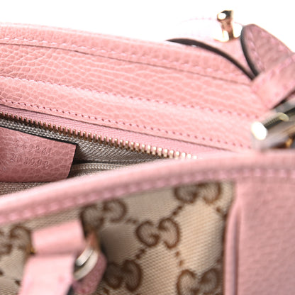 Gucci Monogram Small Bree Tote Beige Soft Pink 9 of 10