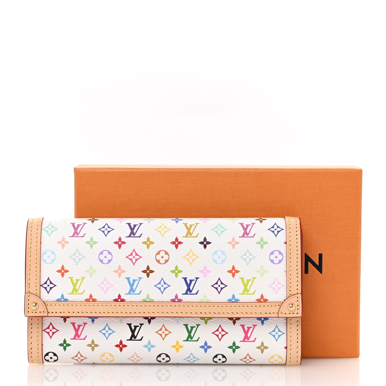Louis Vuitton LV X TM Monogram Multicolor Sarah Wallet NM 7 of 7