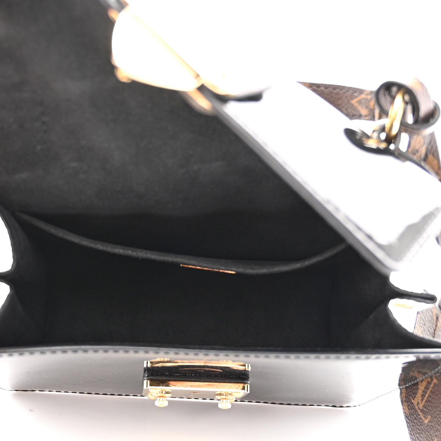 Louis Vuitton Vernis Epi Monogram Spring Street Black 5 of 10