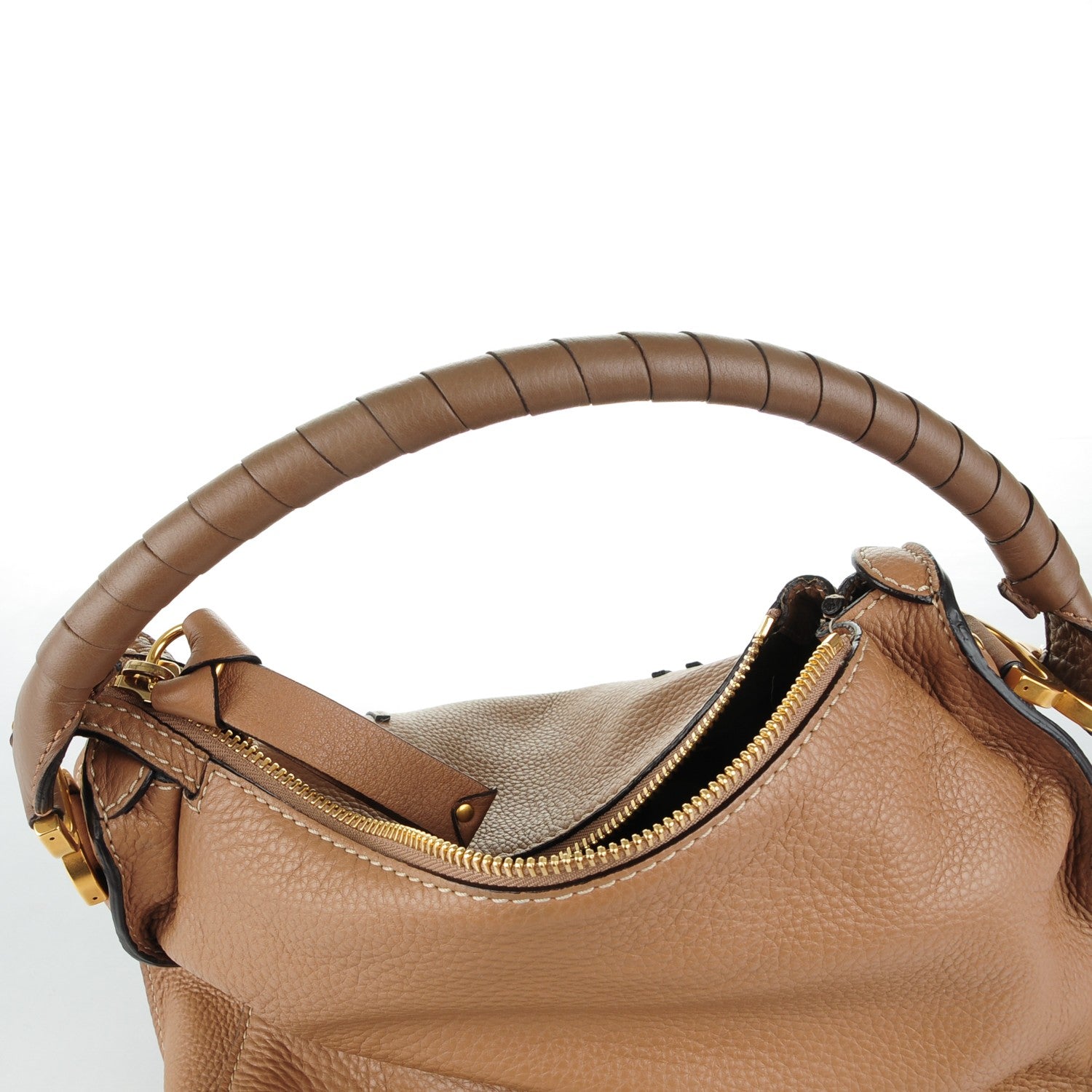 Chloe Calfskin Medium Marcie Hobo Nut 5 of 13