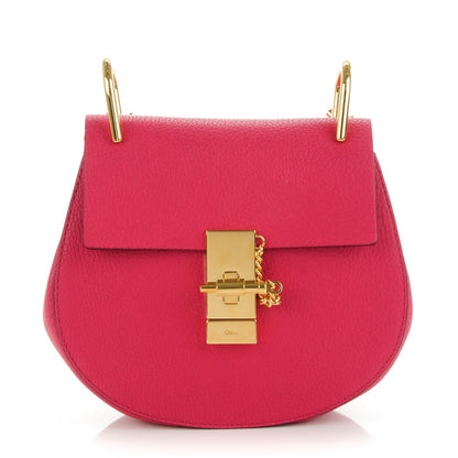 Chloe Grained Lambskin Mini Drew Shoulder Bag Dreamy Pink 1 of 7