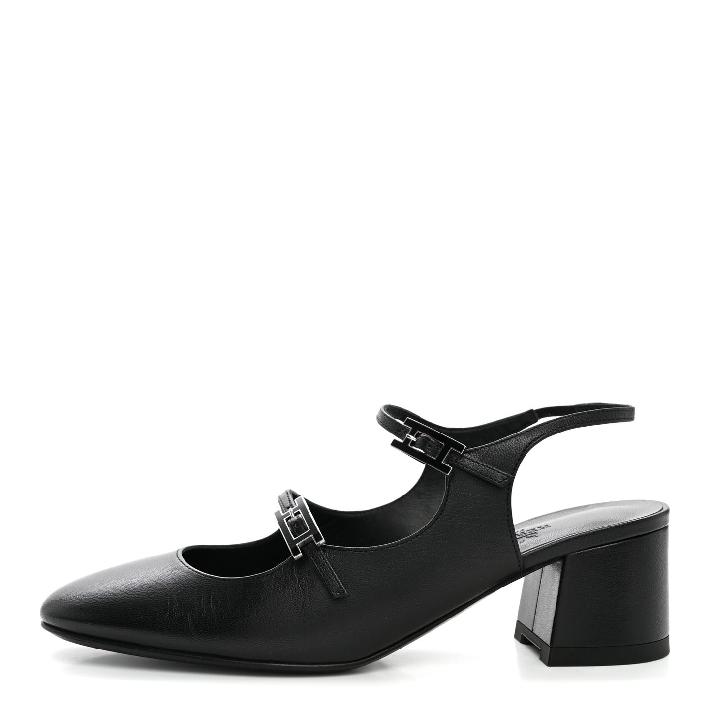 Goatskin Jackie 50 Pumps 37 Black