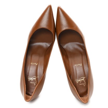 Christian Louboutin Nappa Kate 85 Pumps 40.5 Nude 5 2 of 10