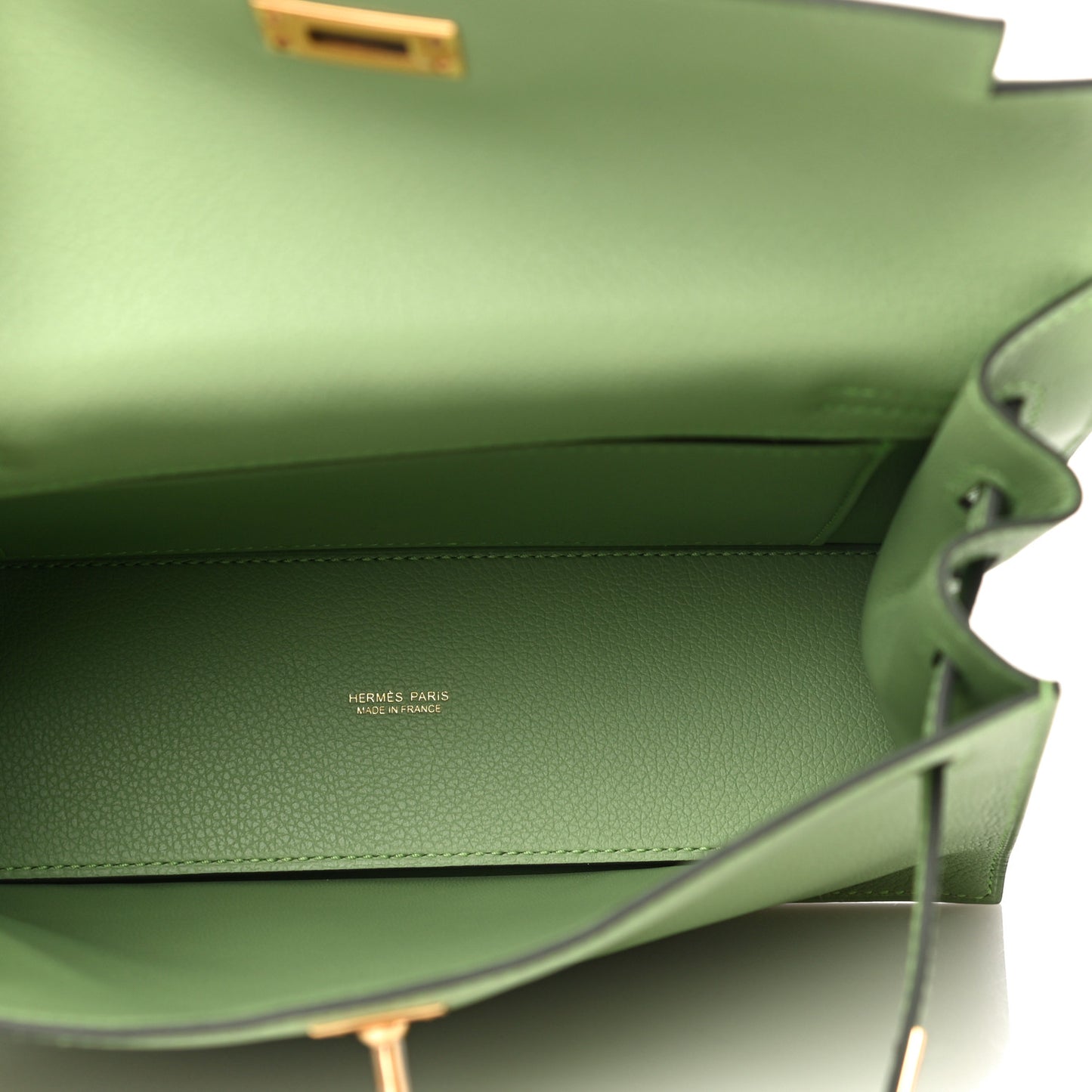 Evercolor Kelly Danse II Belt Bag Vert Criquet